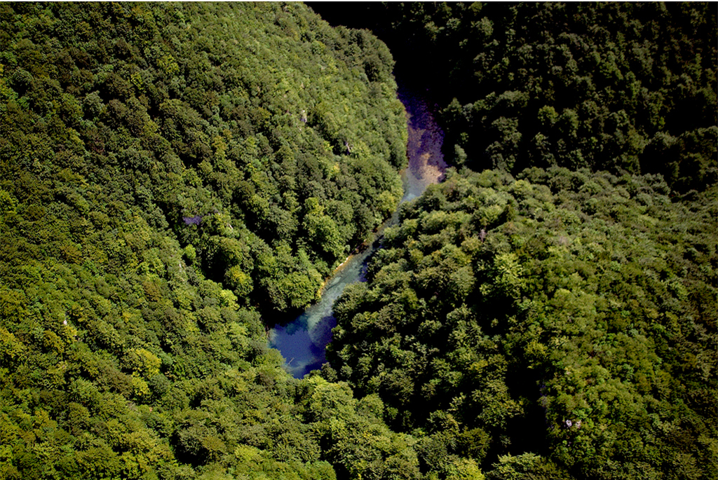 The upper course of the River Kupa